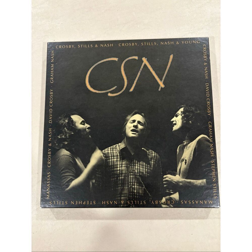 CSN 4 CD Set, Boxed set with Booklet, Box, Good Condition